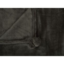 Koc TERKE 200 x 220 cm Ciemnoszary