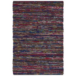 Dywany 160 x 230 cm wielokolorowy czarny BARTIN