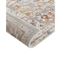 Dywan 80 x 150 cm beżowo-brązowy VAYK