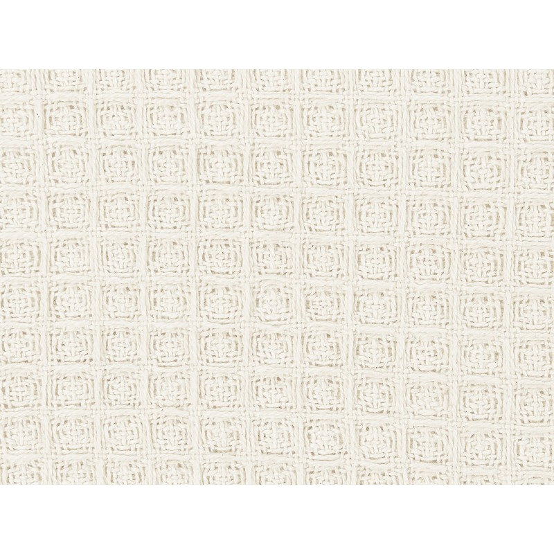 Narzuta na łóżko CHAGYL Bawełna 200 x 220 cm Jasnobeżowy