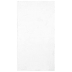 Dywan sztuczne futro królika 80 x 150 cm biały MIRPUR