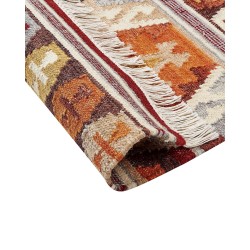 Dywan wełniany kilim 160 x 230 cm wielokolorowy AYGAVAN