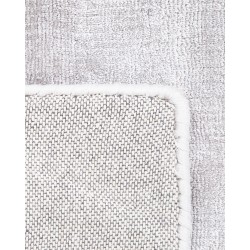 Dywan z wiskozy 140 x 200 cm jasnoszary GESI II