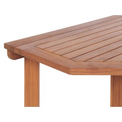 Stolik balkonowy TREIA 110 cm 47 cm Drewno akacjowe Brązowy