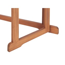 Stolik balkonowy TREIA 110 cm 47 cm Drewno akacjowe Brązowy