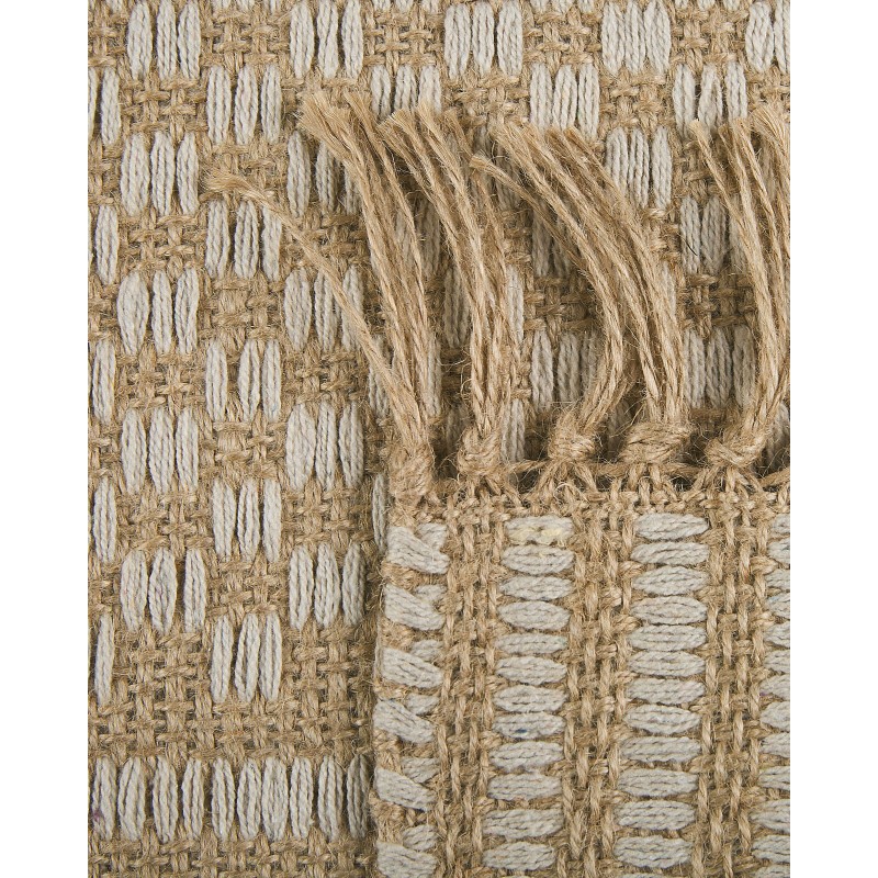 Dywan z juty 50 x 80 cm beżowy ADABAG