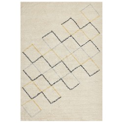 Dywan bawełniany 160 x 230 cm beżowy TEZPUR