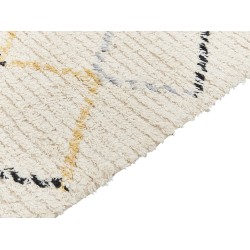 Dywan bawełniany 160 x 230 cm beżowy TEZPUR