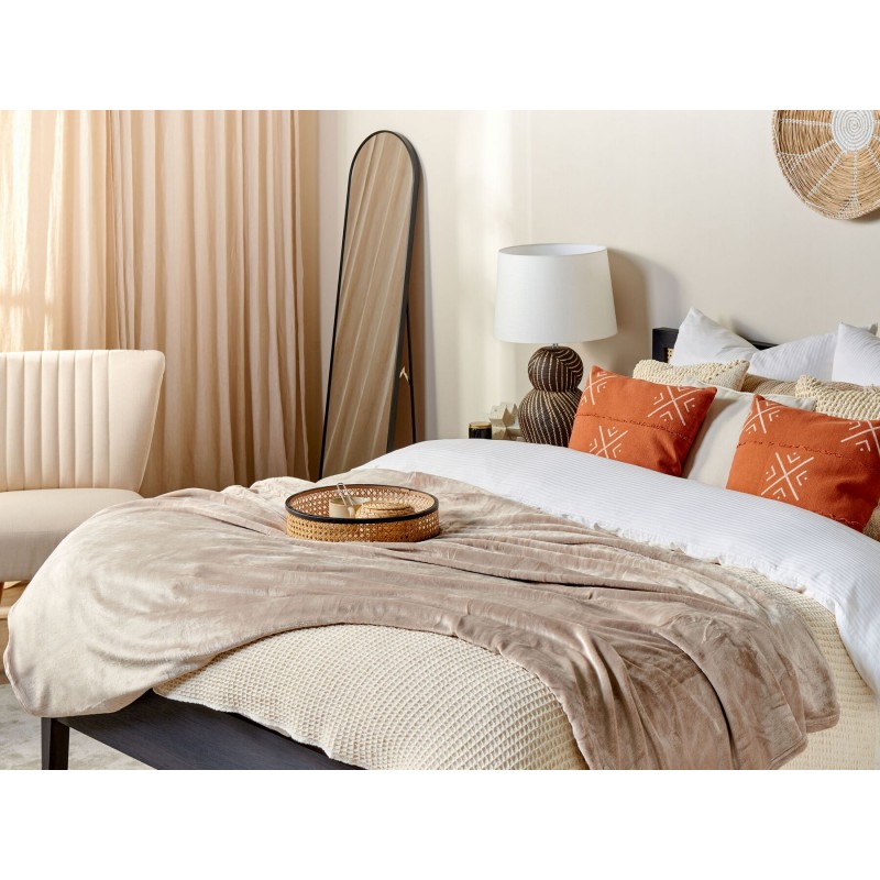 Koc BAYBURT 200 x 220 cm Beżowy