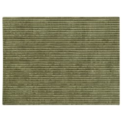 Narzuta na łóżko RAKYA Sztuczne futro 150 x 200 cm Zielony