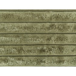 Narzuta na łóżko RAKYA Sztuczne futro 150 x 200 cm Zielony