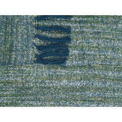 Koc PAIRE 130 x 170 cm Lazurowy