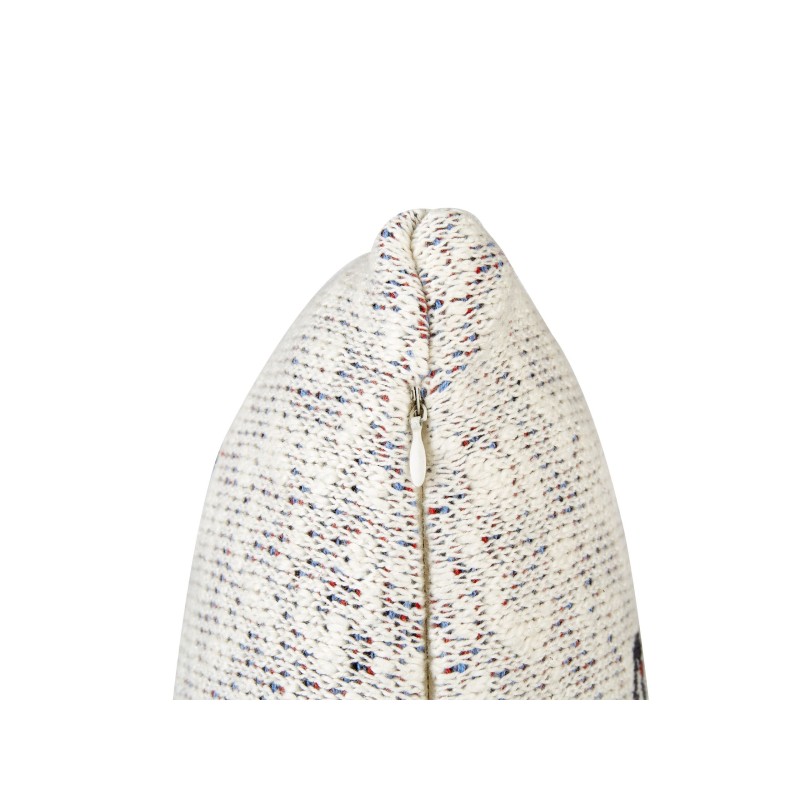 2 bawełniane poduszki dla dzieci z motywem dinozaura 45 x 45 cm beżowo-niebieskie GAMBIR