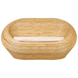 Zestaw ogrodowy dla 4 osób MAIORI Rattan Naturalny
