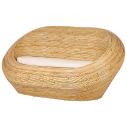 Zestaw ogrodowy dla 4 osób MAIORI Rattan Naturalny