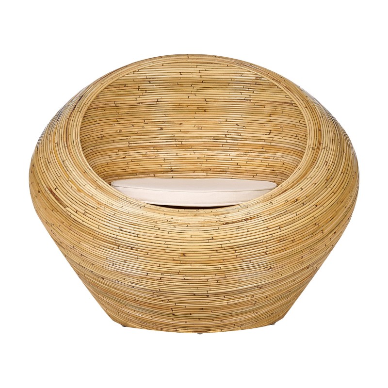 Zestaw ogrodowy dla 4 osób MAIORI Rattan Naturalny