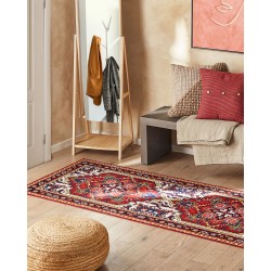Dywan 80 x 240 cm czerwony COLACHEL