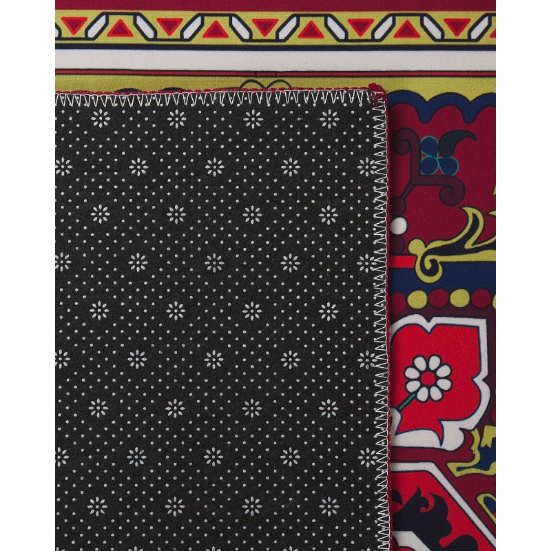 Dywan 80 x 240 cm czerwony COLACHEL