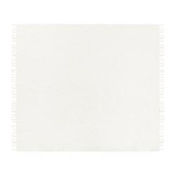 Koc CHAOHANI 220 x 240 cm Złamana biel