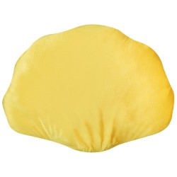 Zestaw 2 poduszek dekoracyjnych CONSOLIDA Welur 47 x 35 cm Żółty Jednolity