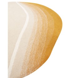 Dywan wełniany ⌀ 140 cm beżowy GRENADE