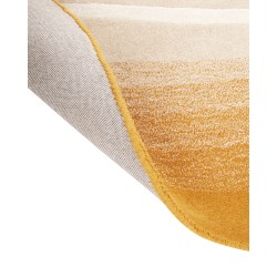 Dywan wełniany ⌀ 140 cm beżowy GRENADE