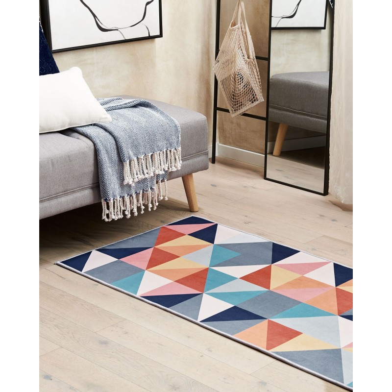 Dywan 80 x 200 cm wielokolorowy VILLUKURI