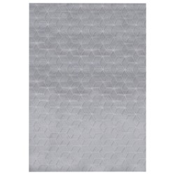 Dywan sztuczne futro królika 160 x 230 cm szary THATTA