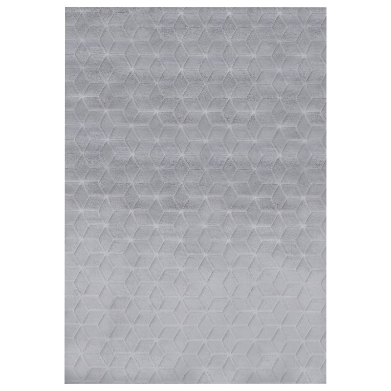 Dywan sztuczne futro królika 160 x 230 cm szary THATTA