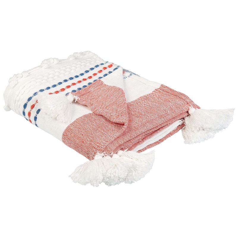 Koc CUBUK 130 x 150 cm Kolorowy