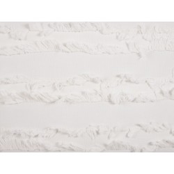 Poduszka dekoracyjna MAKNEH Bawełna 45 x 45 cm Biały Jednolity