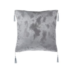 Zestaw 2 poduszek dekoracyjnych CAMELLIA 45 x 45 cm Szary Wzór geometryczny