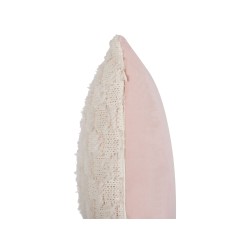 Poduszka dekoracyjna BASALIM 45 x 45 cm Beżowy Jednolity