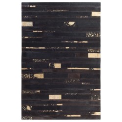 Dywan skórzany 140 x 200 cm brązowy ARTVIN