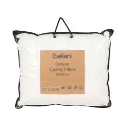 Poduszka TRIGLAV Niska Poliester 50 x 60 cm Biały