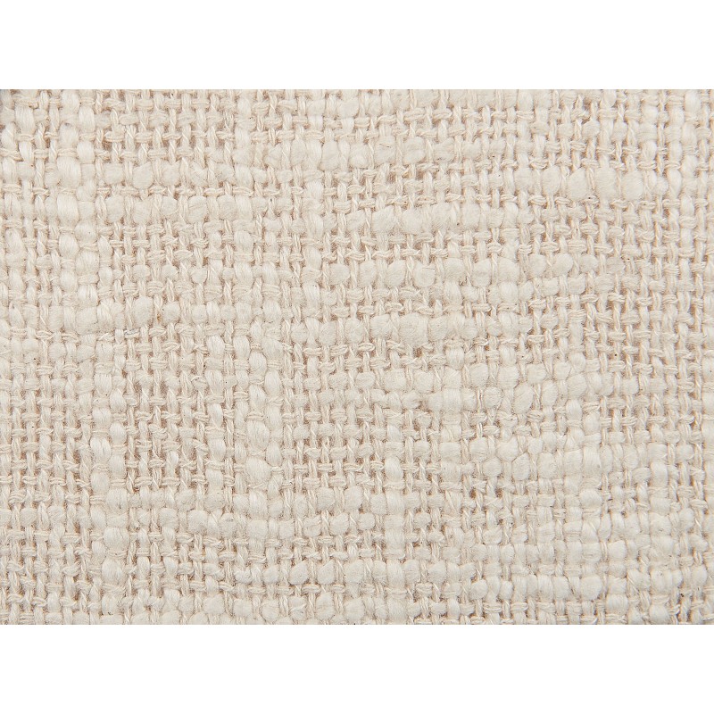 Zestaw 2 poduszek dekoracyjnych FUCHSIA Bawełna 45 x 45 cm Jasnobeżowy Wzór geometryczny