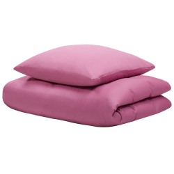 Komplet pościeli HARMONRIDGE Bawełna satynowa 135 x 200 cm Różowy