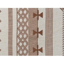 Koc JORHAT Bawełna 130 x 180 cm Beżowy