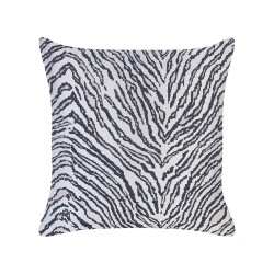 Zestaw 2 poduszek dekoracyjnych MANETTI 45 x 45 cm Czarny/ biały Wzór zwierzęcy