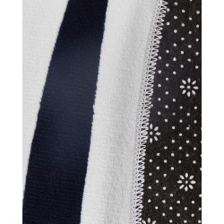 Dywan dziecięcy kot ⌀ 100 cm biały KITTY