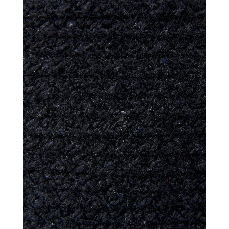 Zestaw 3 koszy BASIMA Bawełna Czarny