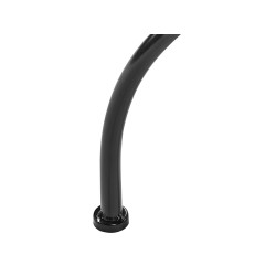 Stolik bistro CAMPRENA 60 cm 60 cm Metal Czarny