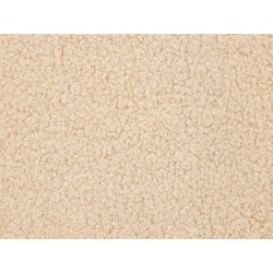 Zestaw 2 poduszek dekoracyjnych LEUZEA Boucle 60 x 60 cm Piaskowy Jednolity