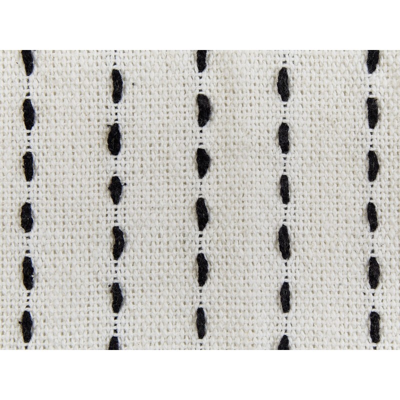 Narzuta na łóżko MODAR Bawełna 220 x 240 cm Złamana biel