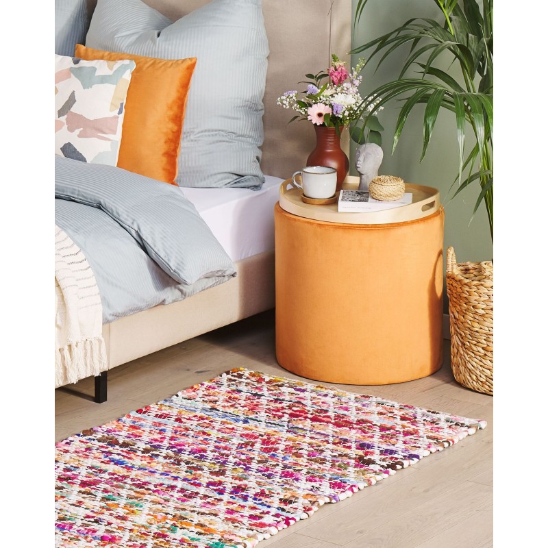 Dywan 80 x 150 cm wielokolorowy ARAKLI