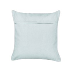 Zestaw 2 poduszek dekoracyjnych BOSSIELLA Welur 45 x 45 cm Błękitny Wzór zwierzęcy