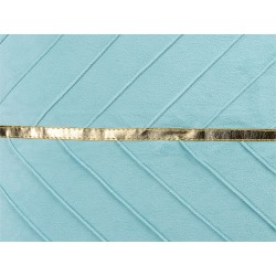 Zestaw 2 poduszek dekoracyjnych CONEFLOWER 45 x 45 cm Błękitny W paski