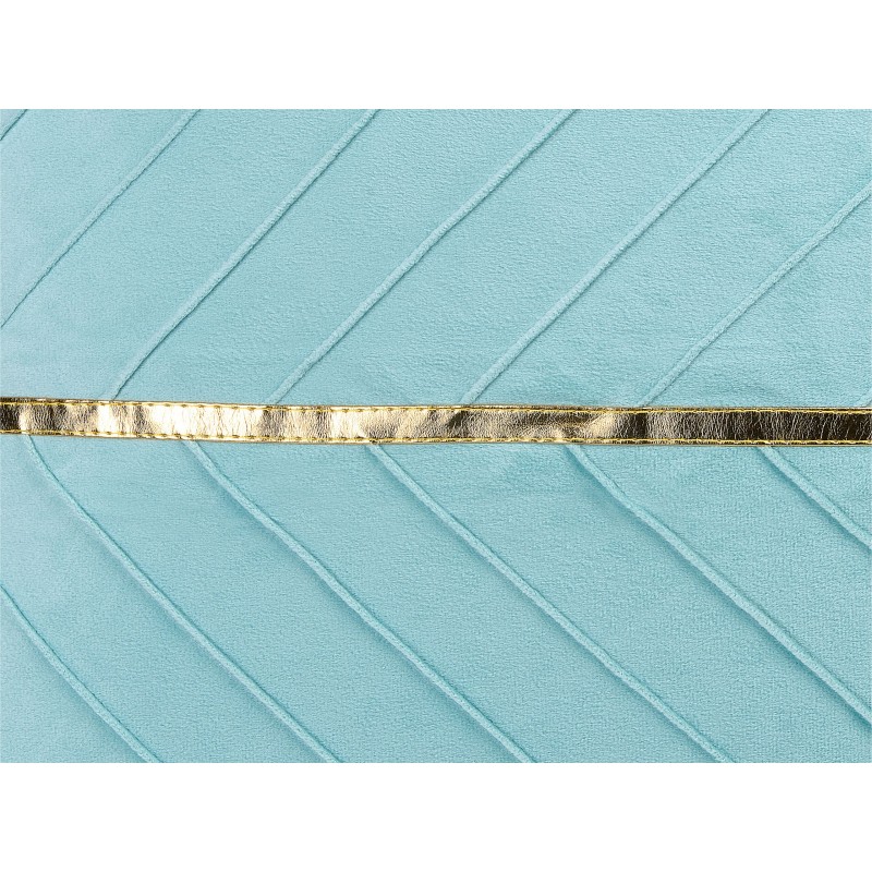 Zestaw 2 poduszek dekoracyjnych CONEFLOWER 45 x 45 cm Błękitny W paski