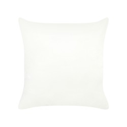 Zestaw 2 poduszek dekoracyjnych KASRA Sztuczne futro 45 x 45 cm Beżowy Wzór abstrakcyjny