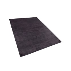 Dywan z wiskozy 160 x 230 cm ciemnoszary GESI II